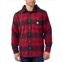 Carhartt® Men's Fleece Lined RF Hooded Flannel