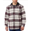 Carhartt® Men's Fleece Lined RF Hooded Flannel