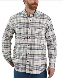 Carhartt® Men's Midweight LS Flannel Shirt - Big and Tall