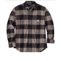 Carhartt® Men's RF Midweight LS Flannel Shirt - Big and Tall