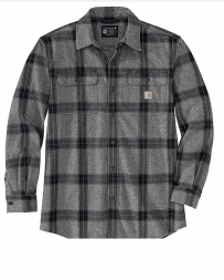 Carhartt® Men's Heavyweight LS Flannel Shirt - Big and Tall