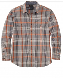 Carhartt® Men's Lightweight RF LS Plaid Shirt