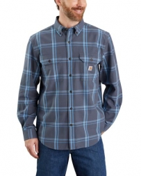 Carhartt® Men's Midweight Chambray LS Plaid - Big and Tall