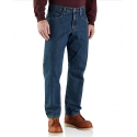 Carhartt® Men's Relaxed Fit Flannel Lined 5 Pkt