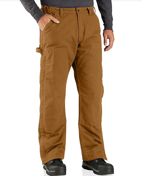 Carhartt® Men's Washed Duck 80G Insulated Pants - Big and Tall - Fort Brands
