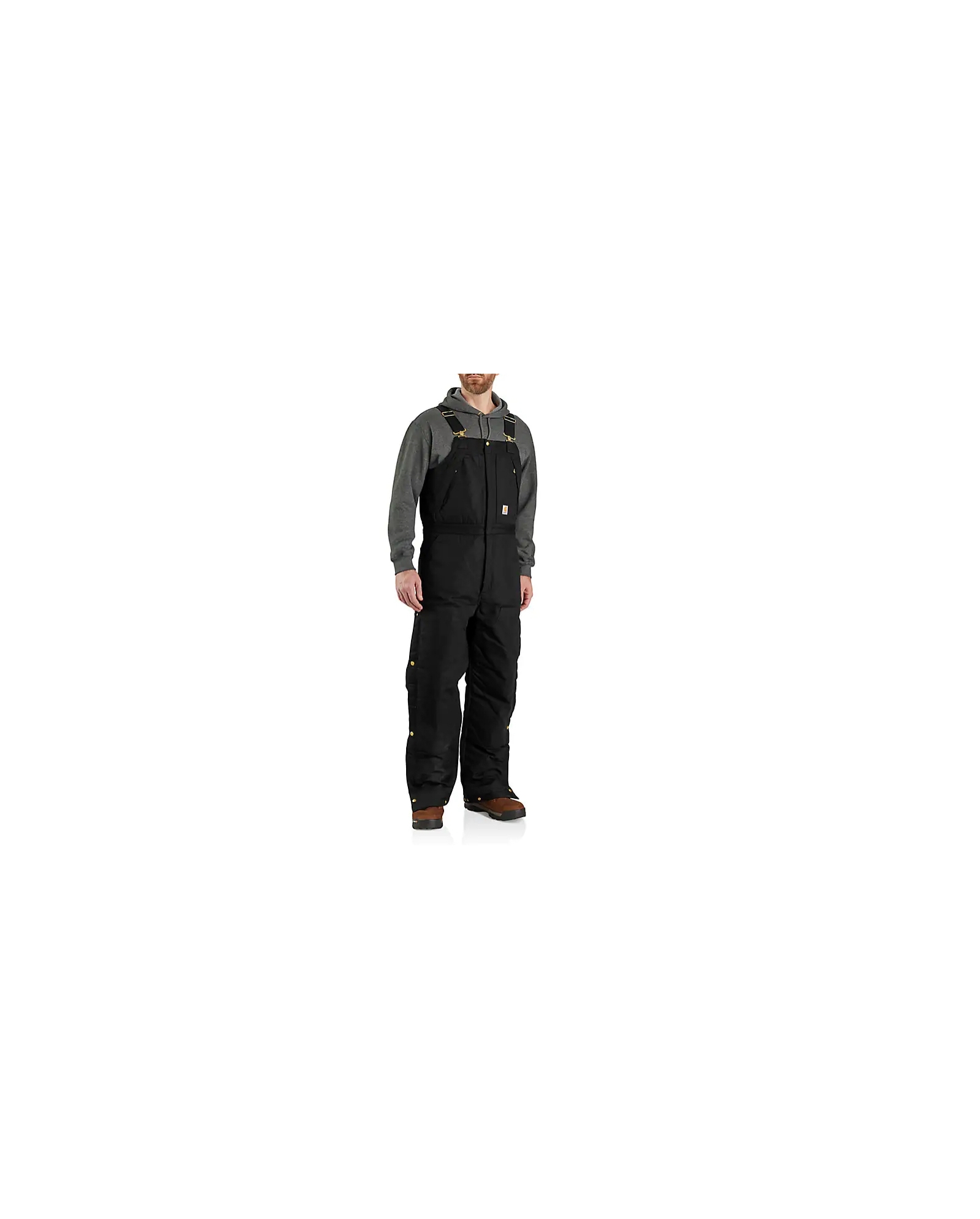 Carhartt® Men's Loose Fit Firm Duck Ins Bib - Big and Tall - Fort