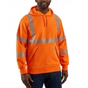 Carhartt® Men's Midweight Hi Vis Class 3 Hoodie - Big and Tall