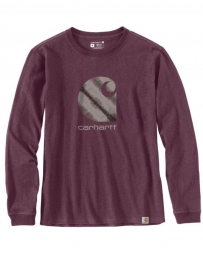 Carhartt® Ladies' LS Sleeve Logo Tee