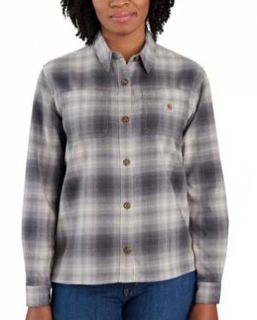 Carhartt® Ladies' RF Flannel Plaid Shirt