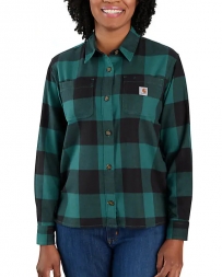 Carhartt® Ladies' RF Flannel Plaid Shirt