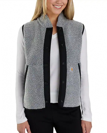 Carhartt® Ladies' Button Fleece Vest