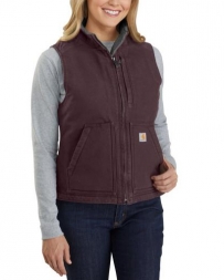 Carhartt® Ladies' Sherpa Mock Neck Vest