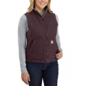 Carhartt® Ladies' Sherpa Mock Neck Vest