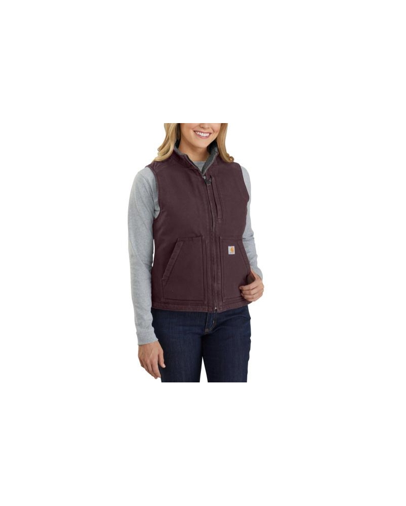 Carhartt Ladies Sherpa Mock Neck Vest Fort Brands