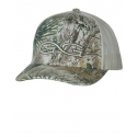 GameGuard Outdoors® Men's Logo Moss/Cream Cap