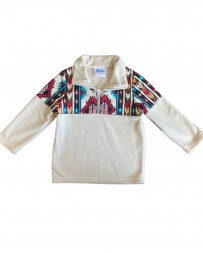 Kids' Inf/Tdlr Aztec Fleece 1/4 Zip