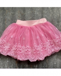 Girls' Toddler Pink Chiffon Skirt