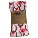 Pink Horseshoe Swaddle