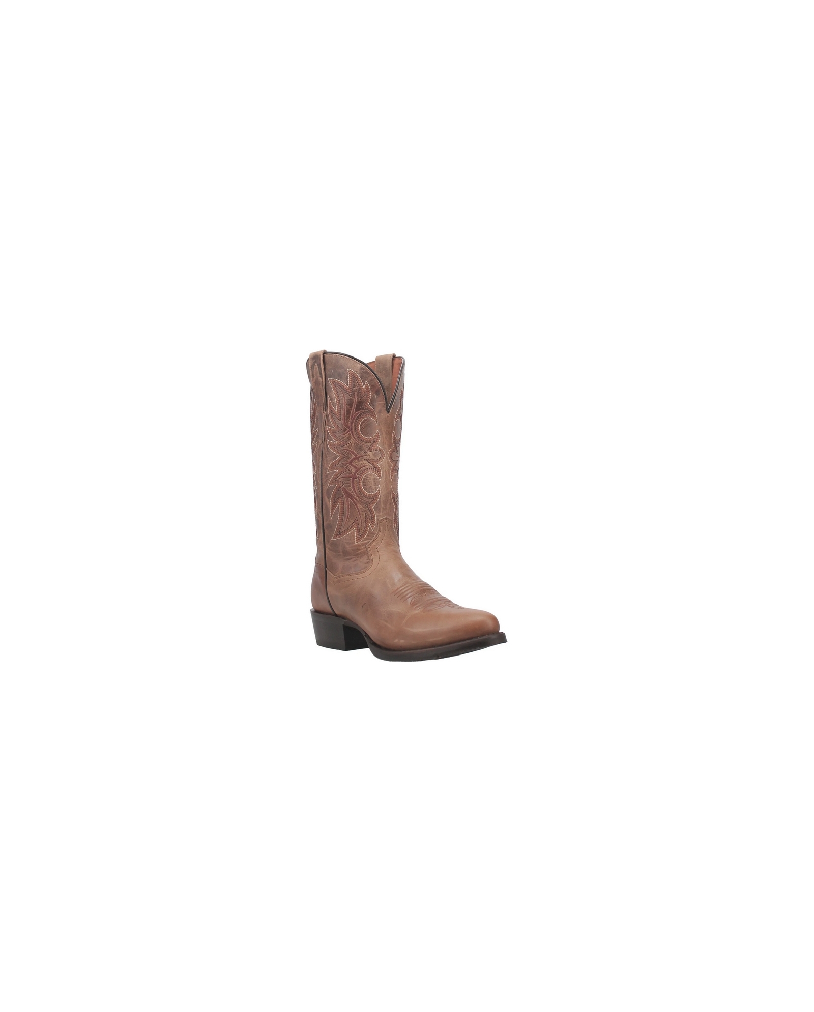 Dan Post - Mens Tall Western Cowboy Boots in Taupe Leather Dan Post Men main image 3