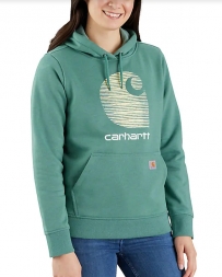 Carhartt® Ladies' Midweight Logo Hoodie