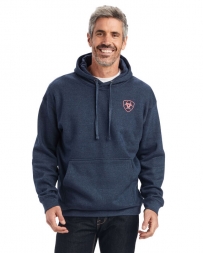 Ariat® Men's Navy Logo Hoodie