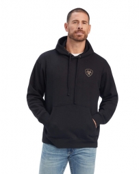 Ariat® Men's Black Logo Hoodie