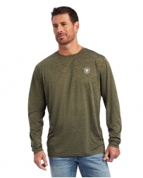 Ariat® Men's Charger Logo LS Tee