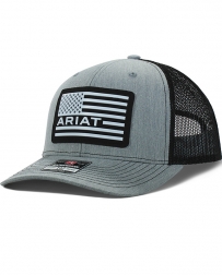 Ariat® Men's Flag Logo Mesh Back Cap