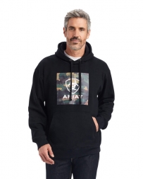 Ariat® Men's Logo Hoodie Black