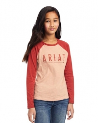 Ariat® Girls' Logo LS Tee