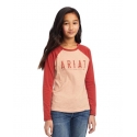 Ariat® Girls' Logo LS Tee