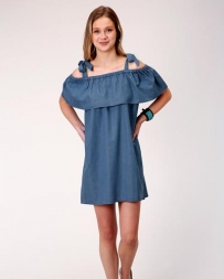 Roper® Girls' SS Denim Dress