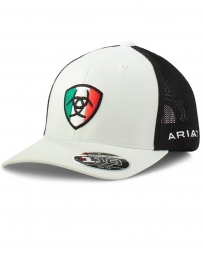 Ariat® Men's Logo Snapback Mex Flag Cap