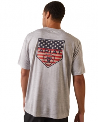 Ariat® Men's SS Logo Charger Tee