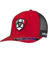 Ariat® Men's Mex Flag Logo Mesh Back Cap