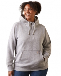 Ariat® Ladies' Rebar Skill Set 1/2 Zip Hoodie