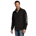 Ariat® Men's Team Logo 1/4 Zip Black