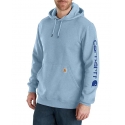 Carhartt® Men's Midweight Sleeve Logo Hoodie