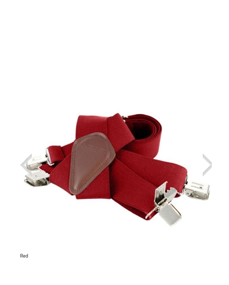Carhartt Men s Utility Suspender Red Fort Brands