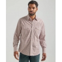 Wrangler® Men's Wrinkle Resistant LS Plaid Snap