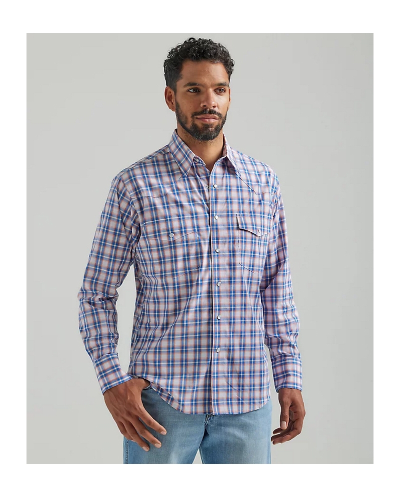 George Men's & Big Men's Short Sleeve Poplin Button-Up Shirt, Sizes S