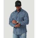 Wrangler® Men's Wrinkle Resistant LS Plaid