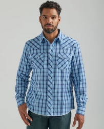 Wrangler® Men's WFS LS Snap Plaid