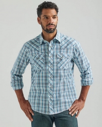 Wrangler® Men's WFS LS Snap Plaid