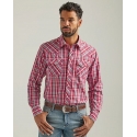 Wrangler® Men's WFS LS Snap Plaid