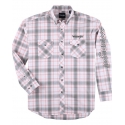 Wrangler® Men's Western Logo LS Shirt