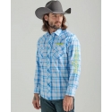 Wrangler® Men's Western Logo LS Shirt