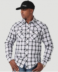 Wrangler Retro® Men's Long Sleeve Plaid Snap