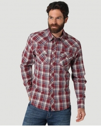 Wrangler Retro® Men's Long Sleeve Plaid Snap