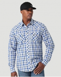 Wrangler Retro® Men's Long Sleeve Plaid Snap